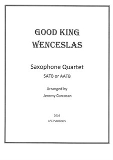 Instrumental version: For saxophone quartet by folklore