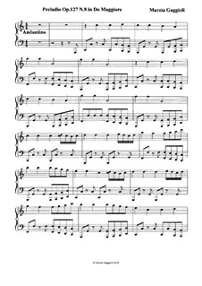 Preludios, Op.127: Preludio No.8 in Do Maggiore by Marzia Gaggioli