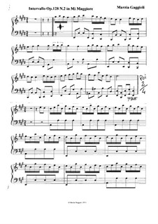 Intervallos, Op.128: Intervallo No.2 in Mi Maggiore by Marzia Gaggioli