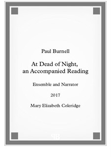 At Dead of Night, an Accompanied Reading: At Dead of Night, an Accompanied Reading by Paul Burnell