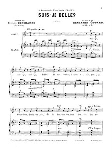 Nouvelles chansons du vieux temps, Op.24: Nouvelles chansons du vieux temps by Бенжамин Годар