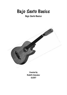 Bajo Sexto Basics/Bajo Sexto Basico: Bajo Sexto Basics/Bajo Sexto Basico by Rodolfo Gonzalez
