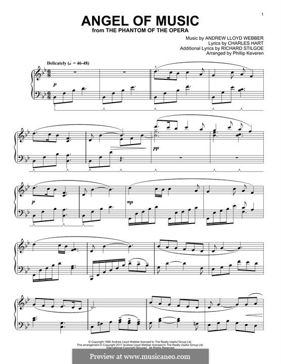 Angel of Music: Для фортепиано by Andrew Lloyd Webber