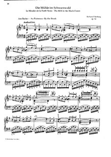 The Mill in the Black Forest, Op.52: Для фортепиано by Рихард Айленберг