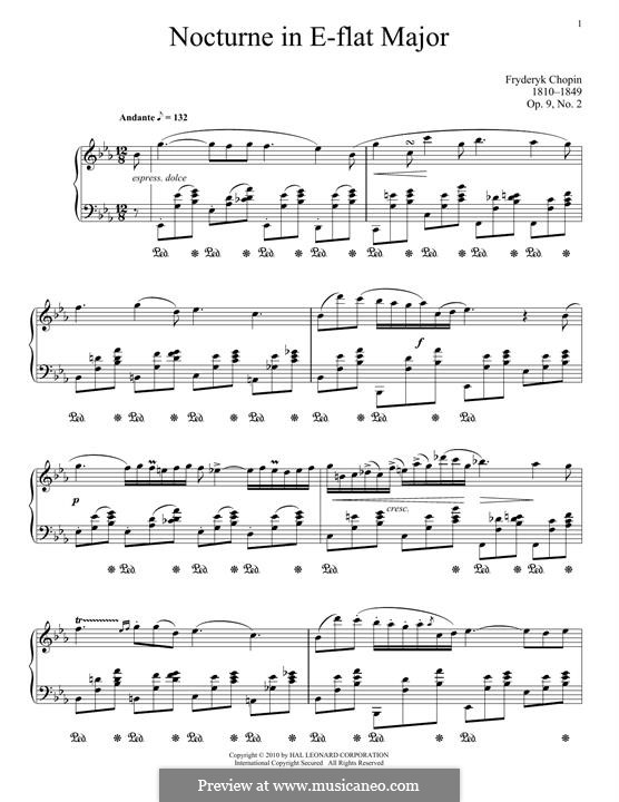 No.2 ми-бемоль мажор: Для фортепиано by Фредерик Шопен