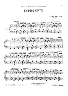 Экспромт ми-бемоль мажор, Op.106: Экспромт ми-бемоль мажор by Чезаре Галеотти