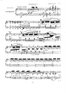 Вариации и блестящее рондо, Op.16: Партия II фортепиано by Анри Герц