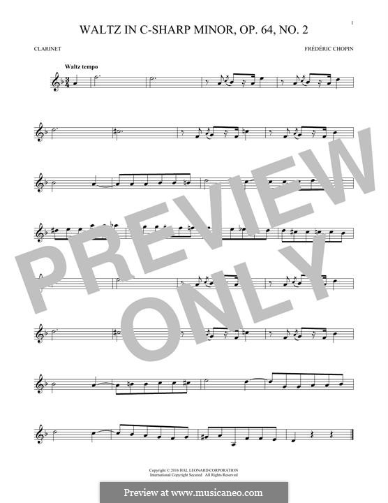 No.2 до-диез минор: Для кларнета by Фредерик Шопен