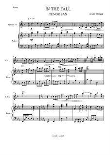 In the Fall - Tenor sax solo: In the Fall - Tenor sax solo by Gary Mosse
