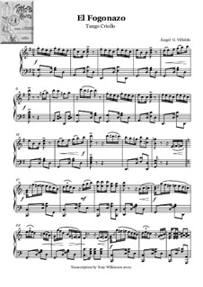 El Fogonazo - Tango Criollo: El Fogonazo - Tango Criollo by Ángel Gregorio Villoldo
