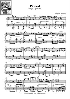 Pineral - Tango Argentino: Для фортепиано by Ángel Gregorio Villoldo