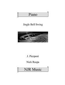 Piano version: For elementary piano by James Lord Pierpont
