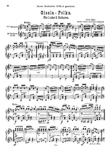 Gisela-Polka for One or Two Guitars: Gisela-Polka for One or Two Guitars by Алоис Гётц