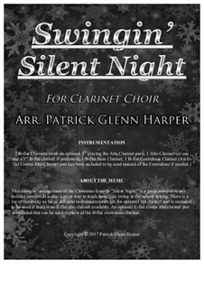 Ensemble version: For clarinet choir by Франц Ксавьер Грубер