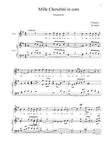 Колыбельная, D.498 Op.98 No.2: Для голоса и фортепиано by Франц Шуберт