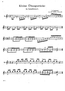 Тридцать шесть вальсов для гитары, Op.63: Nos.11-17 by Луиджи Леньяни