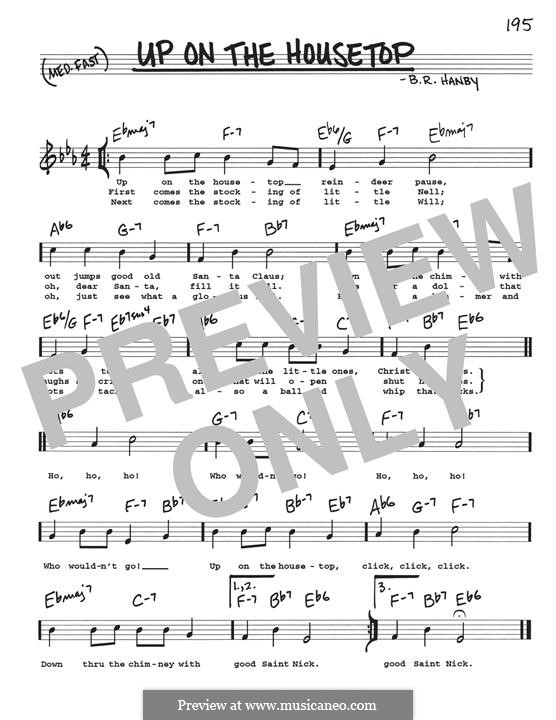 Up on the House Top: Для гитары by Benjamin Russel Hanby