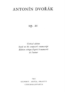 Фортепианное трио No.1 си-бемоль мажор, B.51 Op.21: Фортепианное трио No.1 си-бемоль мажор by Антонин Дворжак