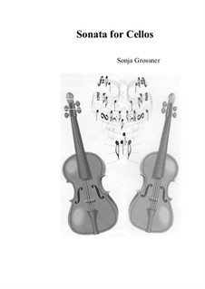 Sonata: Для двух виолончелей by Sonja Grossner