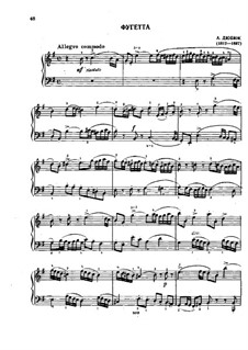 Фугетта ми минор: Фугетта ми минор by Александр Иванович Дюбюк