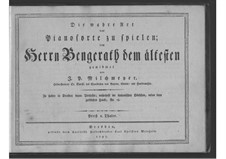 Школа игры на фортепиано: Школа игры на фортепиано by Иоганн Питер Мильхмейер