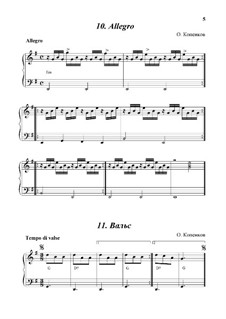 2 п'єси для бандури (Allegro; Вальс): 2 п'єси для бандури (Allegro; Вальс) by Олег Копенков