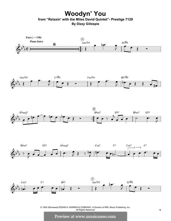 Woodyn' You: Для трубы by Dizzy Gillespie