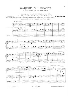 Генри VIII: Марш синода, для органа by Камиль Сен-Санс