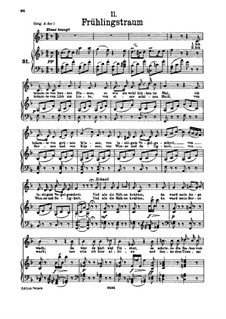 No.11 Весенний сон: Для низкого голоса и фортепиано by Франц Шуберт