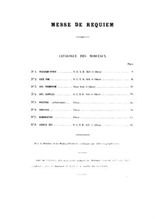 Реквием, Op.54: Клавир с вокальной партией by Камиль Сен-Санс