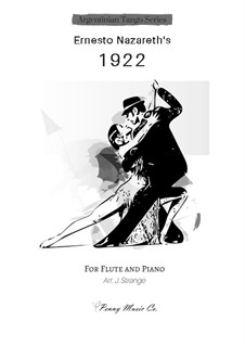 1922 - Tango: Для флейты и фортепиано by Эрнесто Назарет