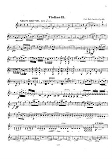 Струнный квартет No.2 фа мажор, Op.35: Скрипка II by Карл Шуберт