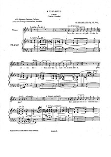 Лирические мелодии, Op.32: Лирические мелодии by Джованни Сгамбатти