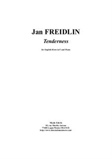 Tenderness: For english horn and guitar by Jan Freidlin