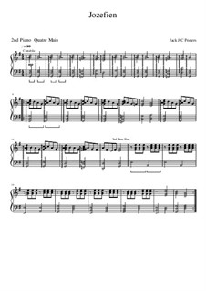 Jozefien: 2nd Piano Part by Jack J C Peeters