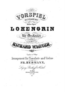 Фрагменты: Вступление к Акту I, для скрипки и фортепиано by Рихард Вагнер