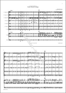 The Celebrated Storm Gallopade: For wind septet by Benjamin Bilse