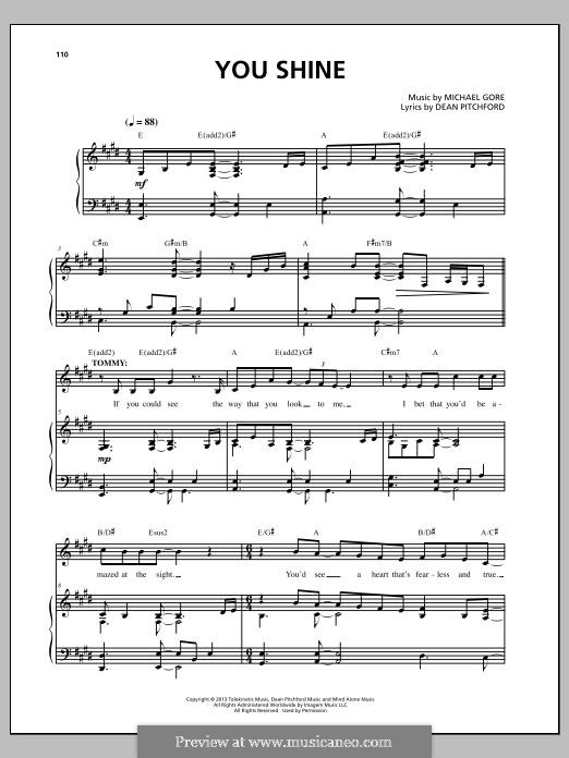 Carrie: The Musical: You Shine by Michael Gore