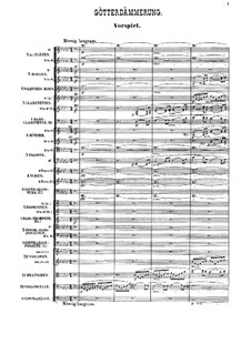 Гибель богов, WWV 86d: Прелюдия by Рихард Вагнер