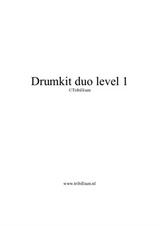 Drumkit duo: Level 1 by Remco op den Dries