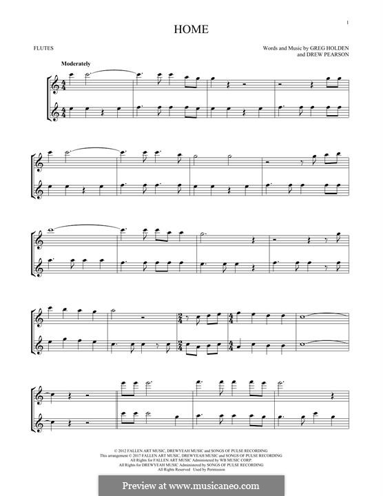 Home: Для двух флейт by Phillip Phillips