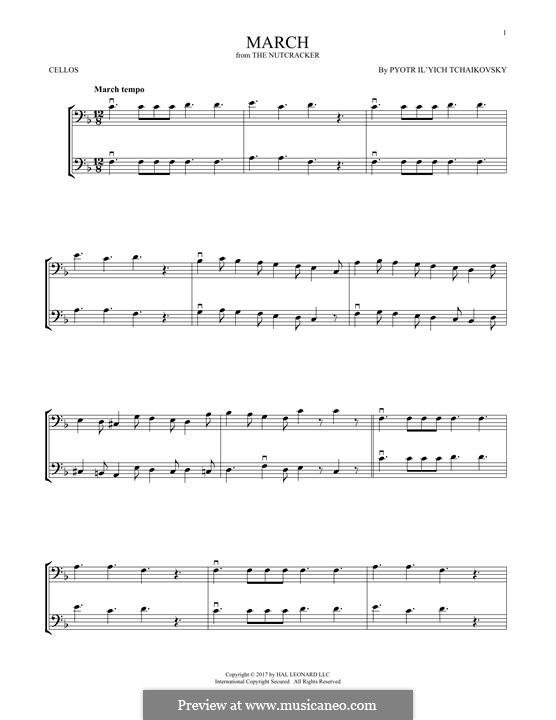 No.2 Марш: Для двух скрипок by Петр Чайковский