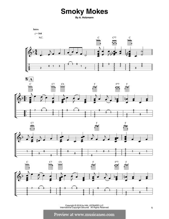 Smoky Mokes: Для укулеле by Abe Holzmann