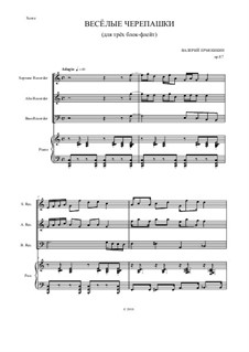 Весёлые черепашки, Op.87: Весёлые черепашки by Валерий Ермошкин