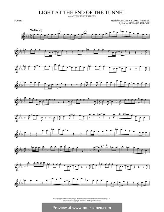 Light at the End of the Tunnel: Для флейты by Andrew Lloyd Webber