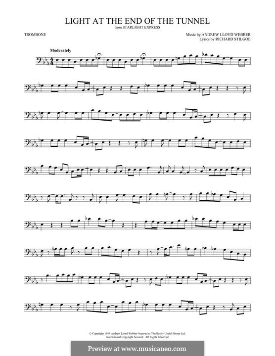 Light at the End of the Tunnel: For trombone by Andrew Lloyd Webber
