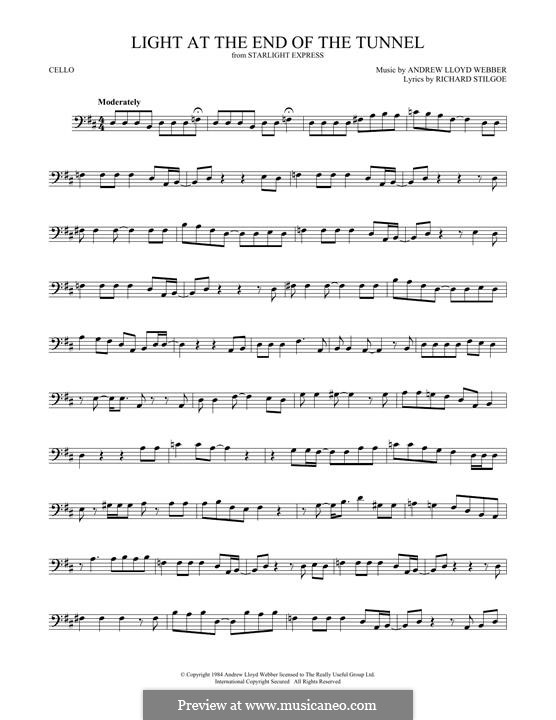 Light at the End of the Tunnel: Для виолончели by Andrew Lloyd Webber