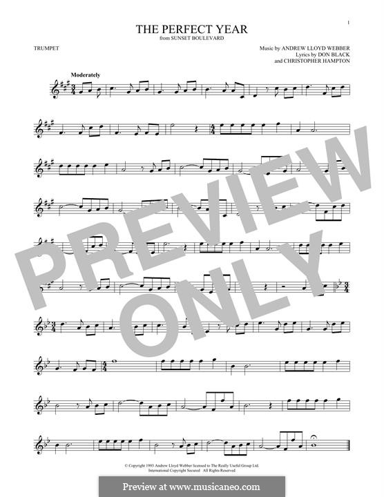 The Perfect Year: Для трубы by Andrew Lloyd Webber