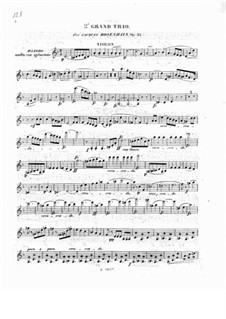 Фортепианное трио No.2 ре минор, Op.32: Партия скрипки by Якоб Розенгайн