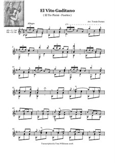 El Vito Gaditano (Fuertes): El Vito Gaditano (Fuertes) by Tomas Damas